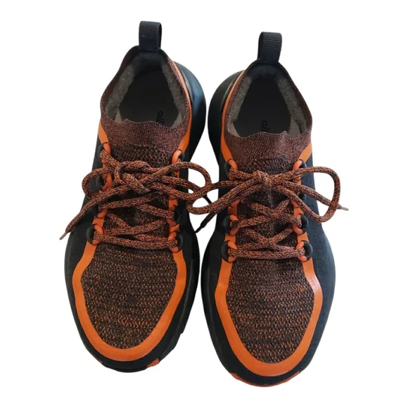 All birds Trail Runners SWT Sneakers Black Orange - Picture 3 of 8